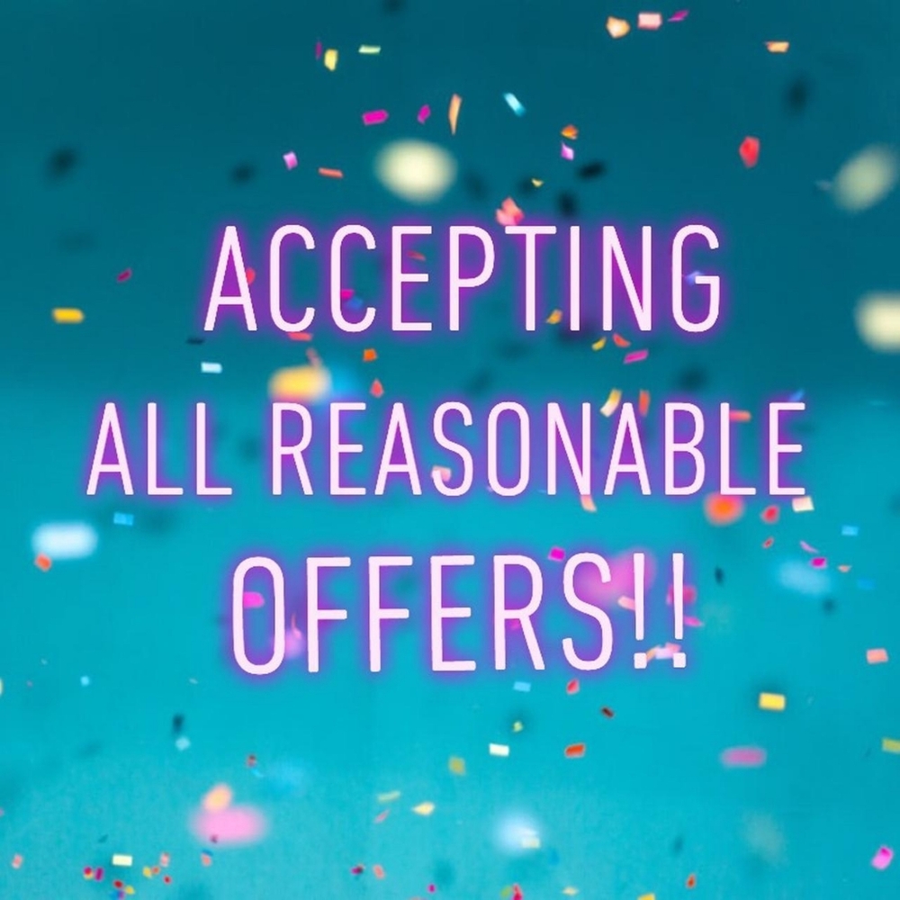 Today! All Resonable Offers Accepted & Ship Tmrw!!!